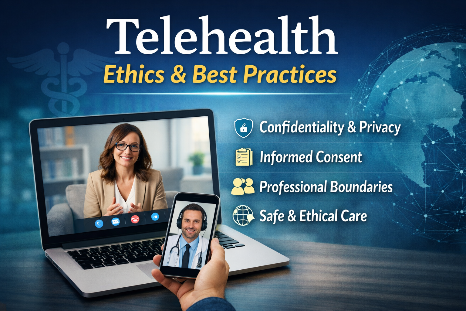 Telehealth Ethics & Best Practices -3 CE Hours